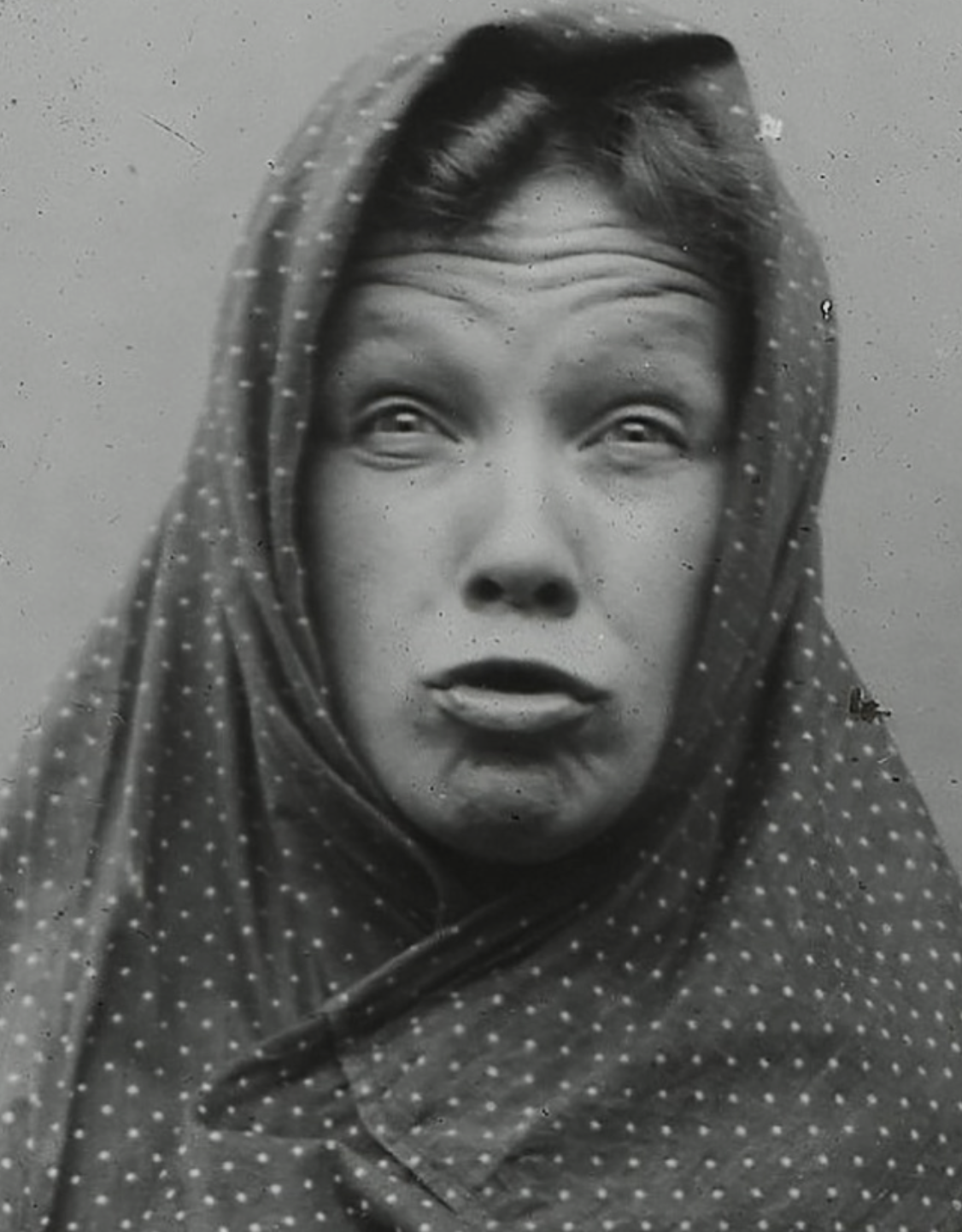1800s photos of people making funny faces